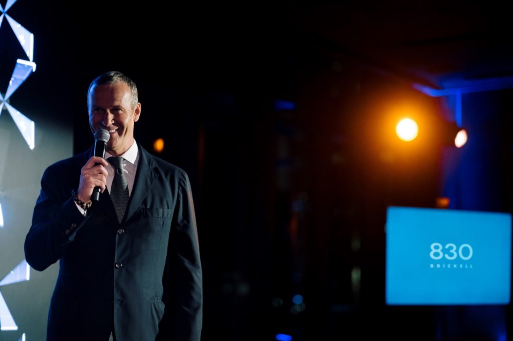 830 Brickell Going Vertical Event: Vladislav Doronin Delivers Speech